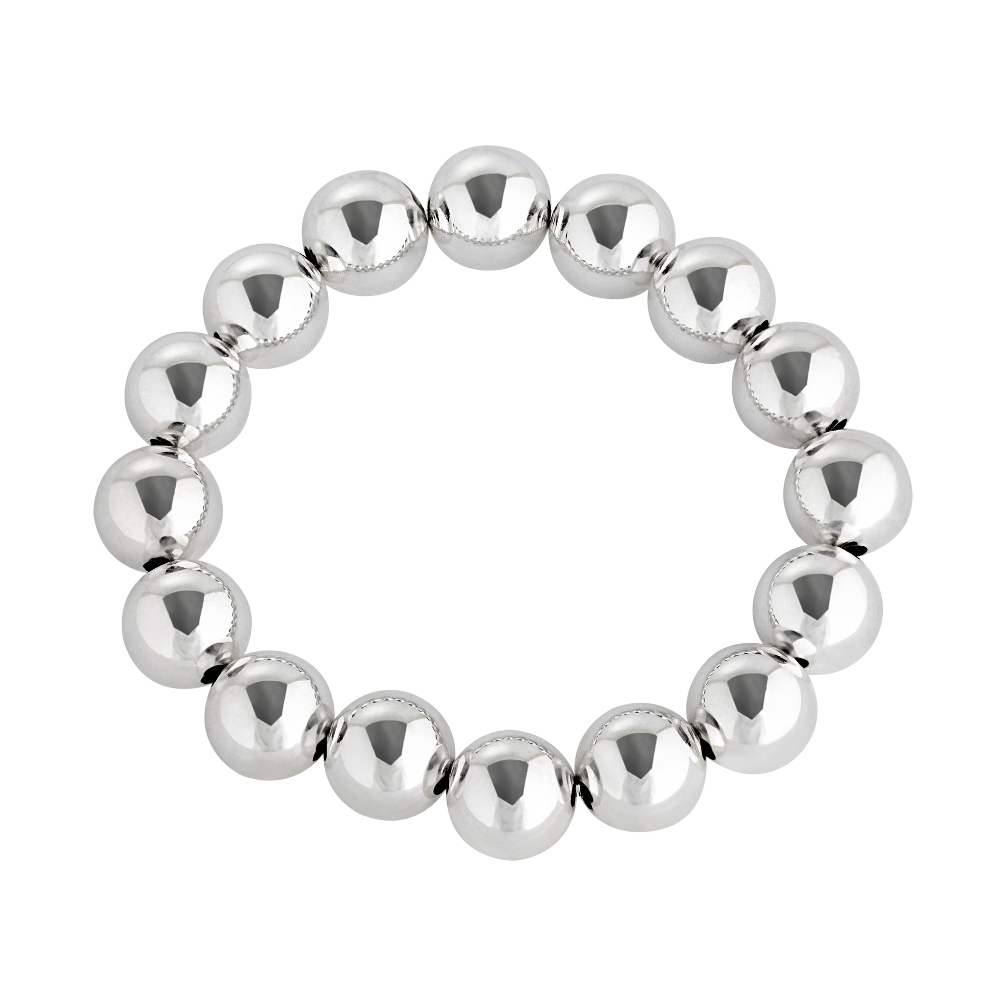 5 MM Sterling Silver Beaded Bracelet – Bonnie Jennifer