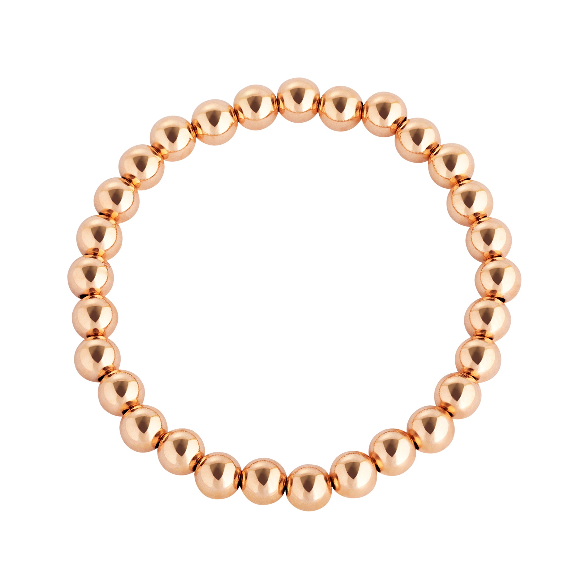 Rose Gold Finish Over Stainless Steel Wire Bangle Bracelet Removable Rose  Gold Ball Hook Add Beads and Charms 