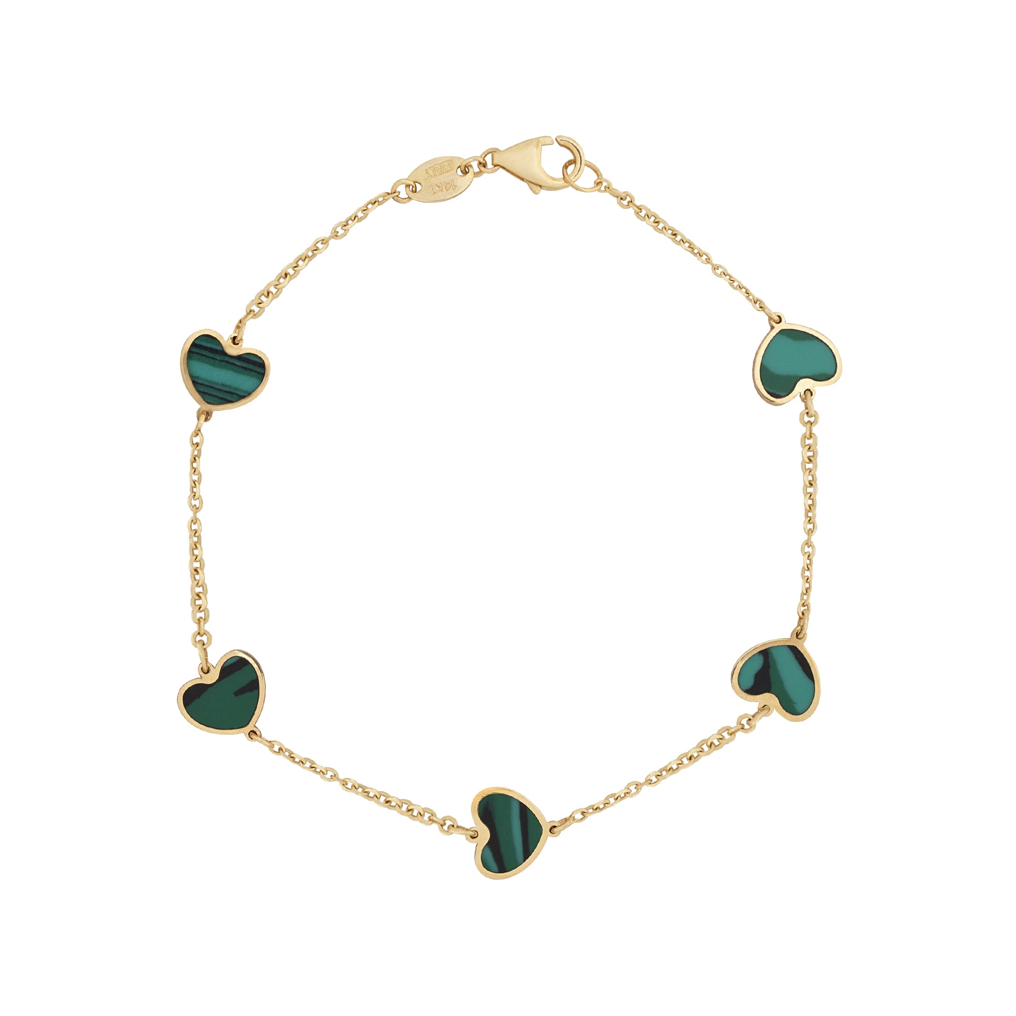 Heart Station Bracelet, 14K Yellow Gold  Gold Jewelry Stores Long Island –  Fortunoff Fine Jewelry