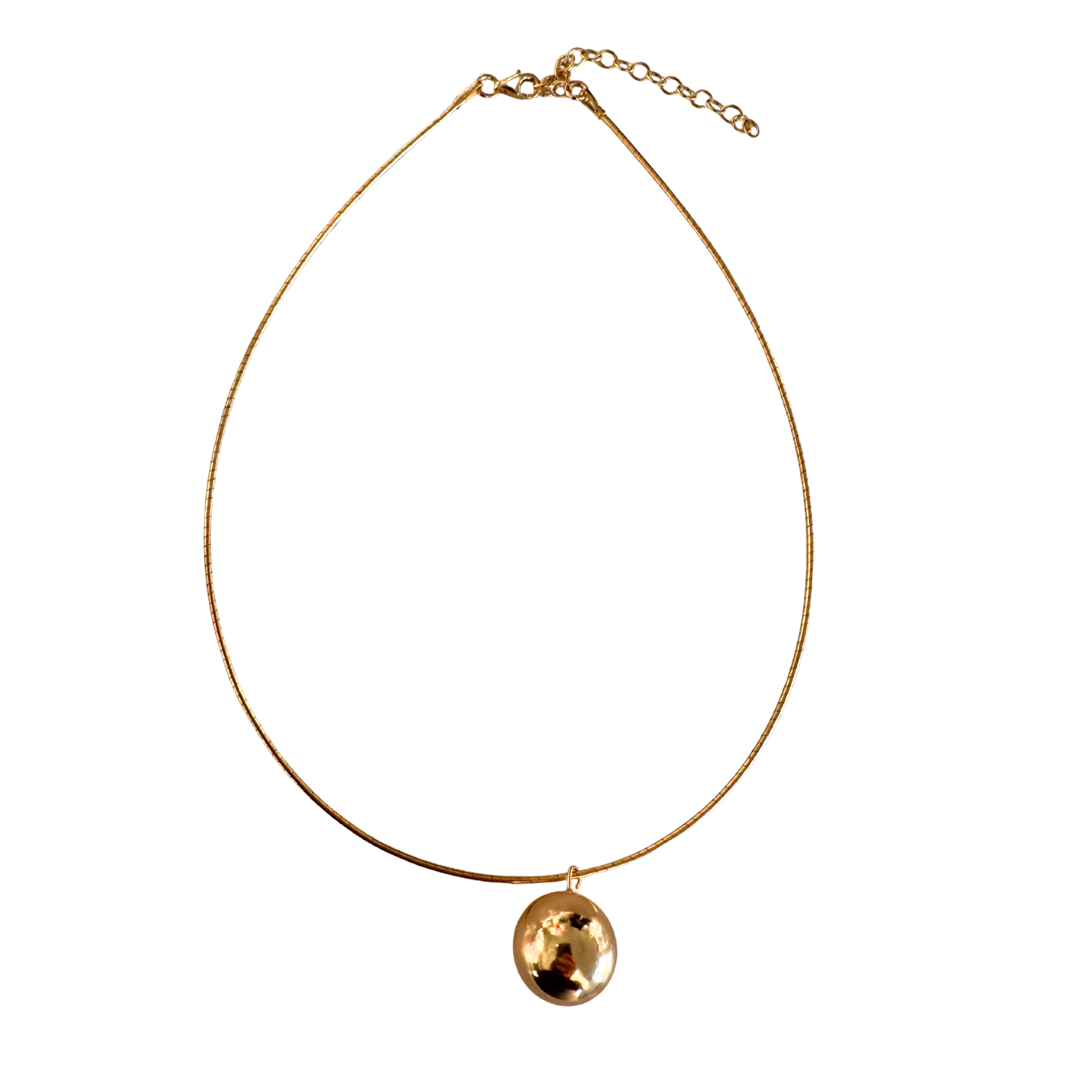 Jumbo Ball on Wire Choker – Bonnie Jennifer