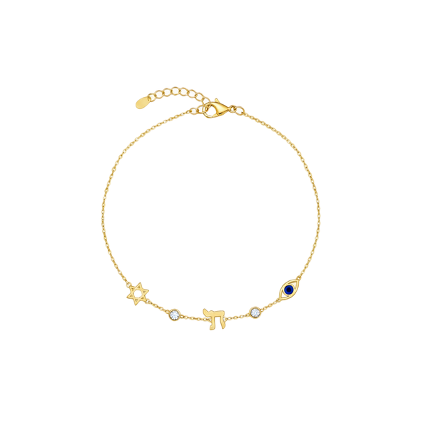 Judaica Charm Bracelet