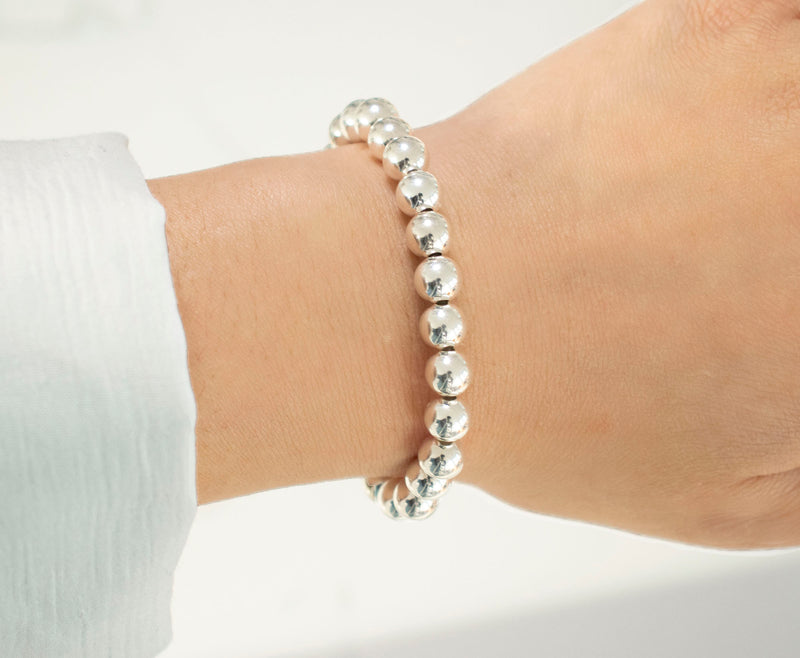 3mm Small Tiny High Luster AAA+ White Round Minimalist Pearl Bracelet | eBay