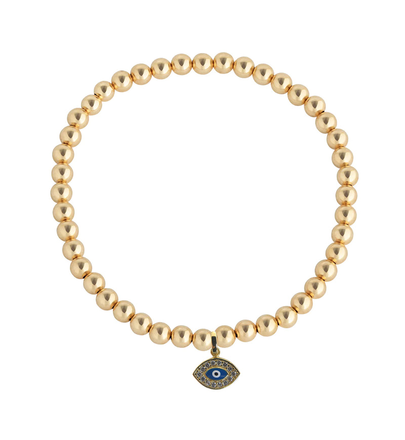 Buy Evil Eye Bracelet, Evil Eye Charm Bracelet, Black String Bracelet,  Silver Bracelet, Gold Bracelet, Rose Gold Jewelry, Evil Eye Jewelry Online  in India - Etsy
