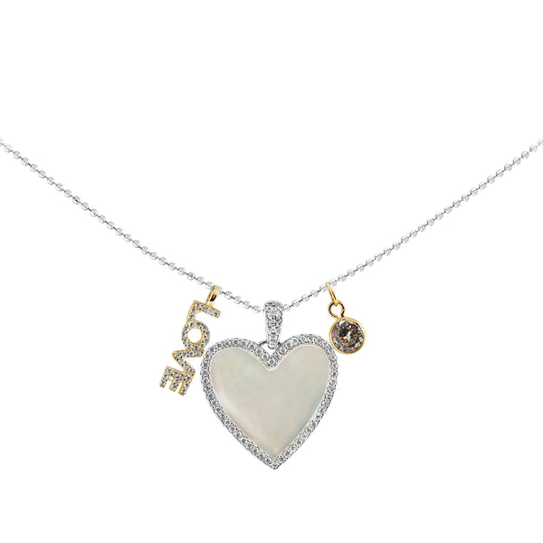 Love Heart Charm Necklace