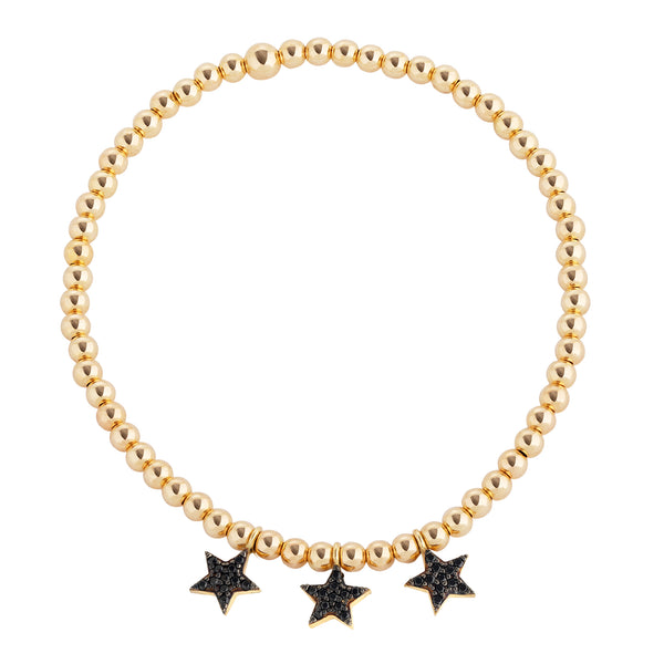 Celestial Multi Charm Gold Filled Beaded Necklace – Bonnie Jennifer